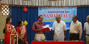 BIOTECHNOLOGY Association Day Celebration “SAMANWAYA was held in VM Hall, UC College on August 26, 2017. The programme was inaugurated Prof. P. Jacob Kurien, Retired Professor Zoology at 11:00 am. During the event Dr. Thomas Mathew (Principal) released book “Cepantia” – A collection of  articles , drawings etc by the students of the department.